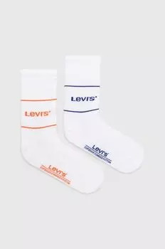 Носки , 2 пары. Levi's, белый