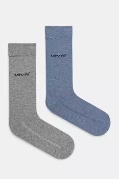 Носки 2 пары Levi'S, серый