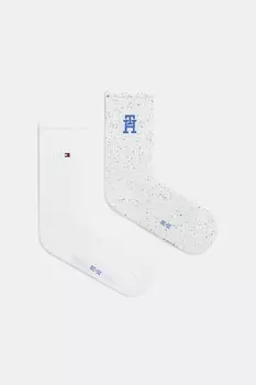 Носки 2 пары Tommy Hilfiger, белый