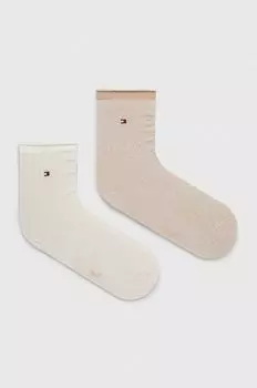 Носки , 2 пары Tommy Hilfiger, бежевый