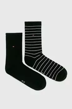 Носки , 2 пары Tommy Hilfiger, черный