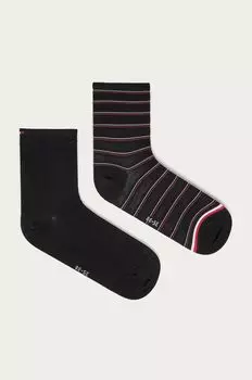 Носки (2 пары) Tommy Hilfiger, черный