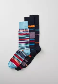 Носки 3 PACK Paul Smith, синий