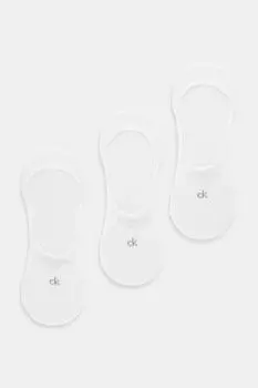 Носки 3 пары Calvin Klein, белый