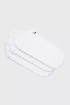 Носки (3 пары) Calvin Klein, белый