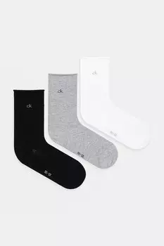 Носки 3 пары Calvin Klein, белый