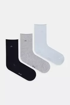 Носки 3 пары Calvin Klein, синий
