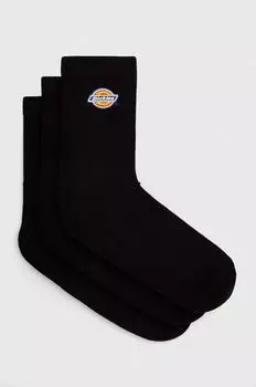 Носки , 3 пары Dickies, черный