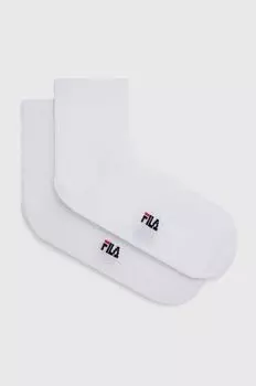 Носки , 3 пары Fila, белый