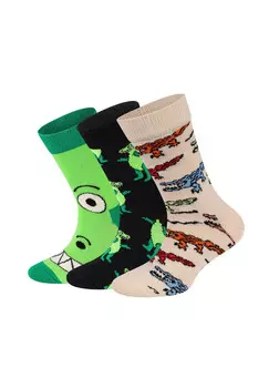 Носки, 3 пары Happy Socks, мультиколор