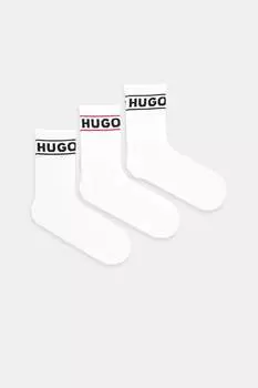 Носки 3 пары Hugo, белый
