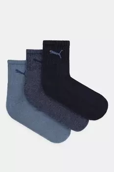 Носки (3 пары) Puma, темно-синий