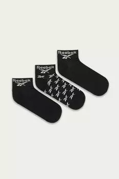 Носки (3 пары) Reebok, черный