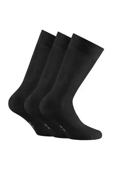 Носки , 3 пары Rohner Basic, черный