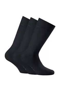 Носки , 3 пары Rohner Basic, синий