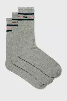 Носки (3 шт.) Fila, серый