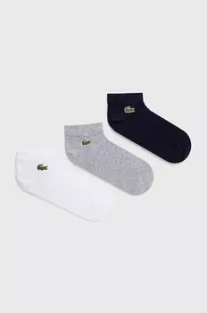 Носки (3 шт.) Lacoste, серый