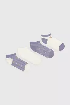 Носки , 4 пары Answear Lab, фиолетовый