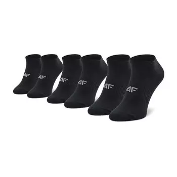 Носки 4F, 3 шт, черный