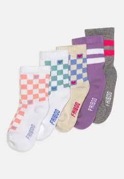 Носки 5 PACK Friboo, пестрый светло-серый