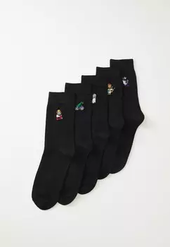 Носки 5 PACK Pier One, черный