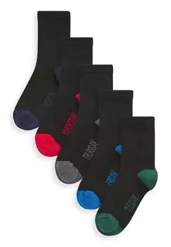Носки 5 PACKS Clarks, цвет black