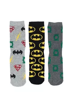 Носки 5ER PACK DC COMICS JUSTICE LEAGUE DC COMICS ORIGINALS, красный