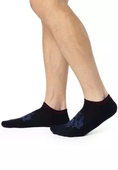 Носки 6 PACK ANKLE LOGO U.S. Polo Assn., темно-синий