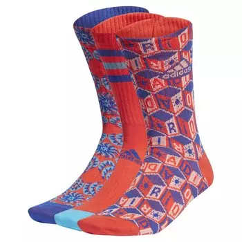 Носки adidas Farm Crew 3 шт, разноцветный