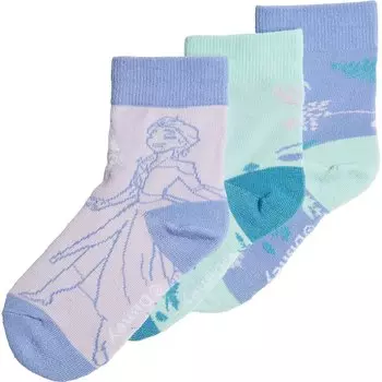 Носки adidas Frozen 3 шт, разноцветный