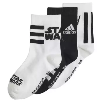 Носки adidas Star Wars Crew 3 шт, разноцветный