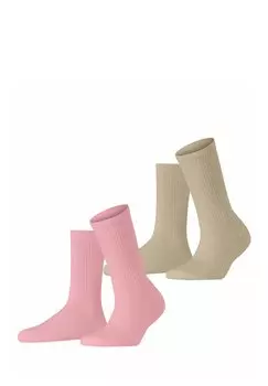 Носки BASIC 2-PACK Esprit, розовый