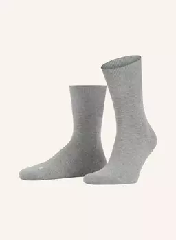 Носки бегут, следовательно Falke, серый