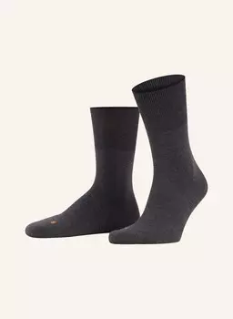 Носки бегут, следовательно Falke, серый