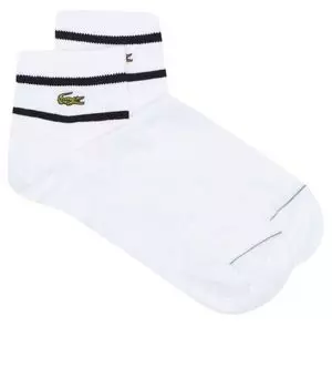 Носки белые Lacoste, 2 пары