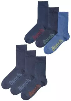Носки BENCH, цвет mottled blue