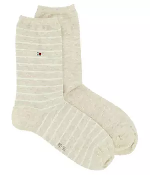 Носки бежевые Tommy Hilfiger, 2 пары