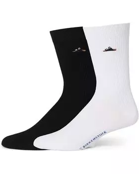 Носки Birkenstock Cotton Ribbed Socks Multi Pack, цвет Black/White