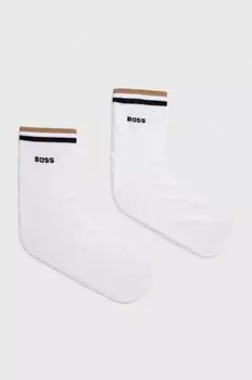 Носки BOSS, 2 пары Boss, белый