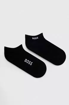 Носки BOSS, 2 пары Boss, черный