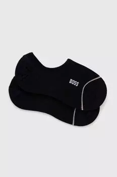 Носки BOSS, 2 пары Boss, черный