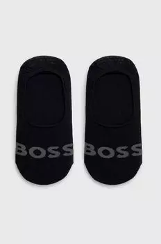 Носки BOSS, 2 пары Boss, черный