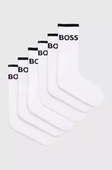Носки BOSS, 6 шт. Boss, белый