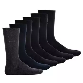 Носки BOSS Socks, синий/серый/черный