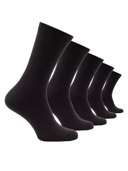 Носки Brille Basic Mid x5, черный