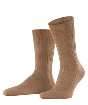 Носки "Бристоль" из шерсти мериноса Falke, коричневый