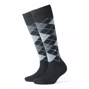 Носки Burlington Whitby Knee-High Heels, синий