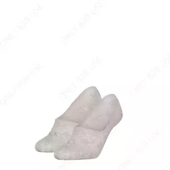 Носки Calvin Klein 701228801 no show 2 units, серый