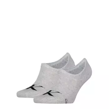 Носки Calvin Klein 701228809 no show 2 units, серый