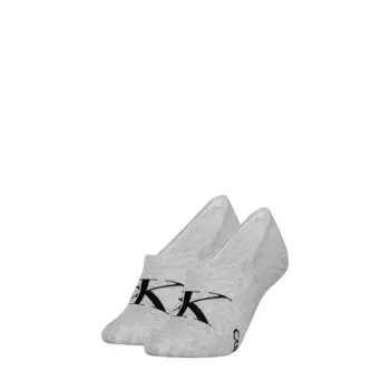 Носки Calvin Klein 701228817 no show 2 units, серый